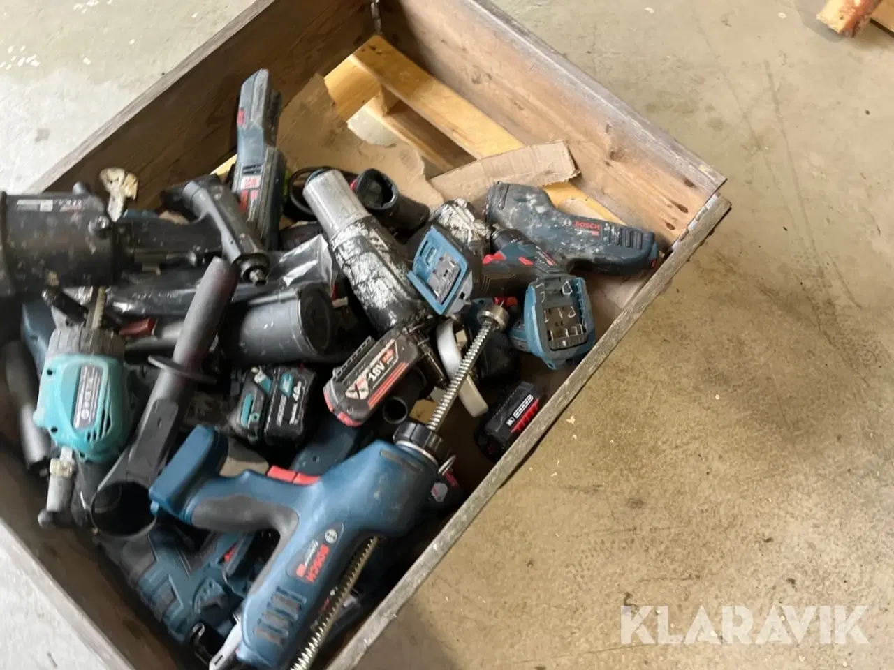 Billede 4 - Diverse værktøj og batterier