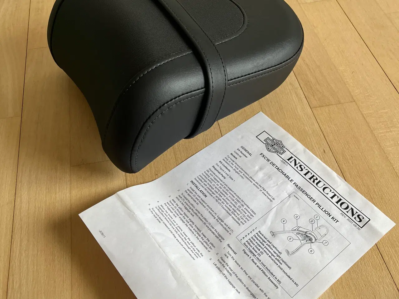 Billede 4 - Passagersæde Harley-Davidson