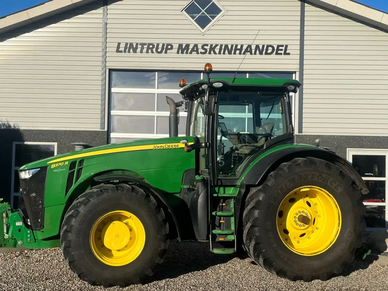 Billede 1 - John Deere 8370R Med frontlift og fuld servicehistorik