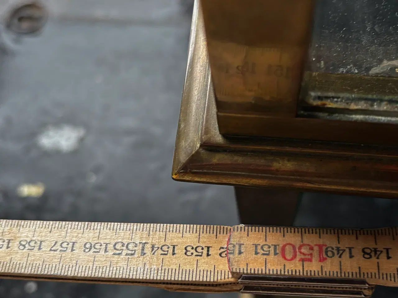 Billede 15 - Eksklusiv fransk vitrine desk i messing