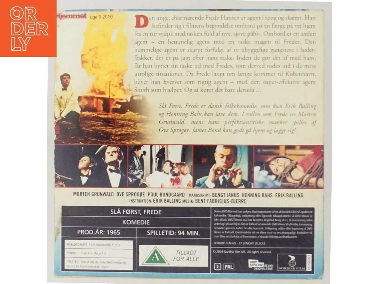 Billede 3 - Slå først, Frede DVD fra Nordisk Film