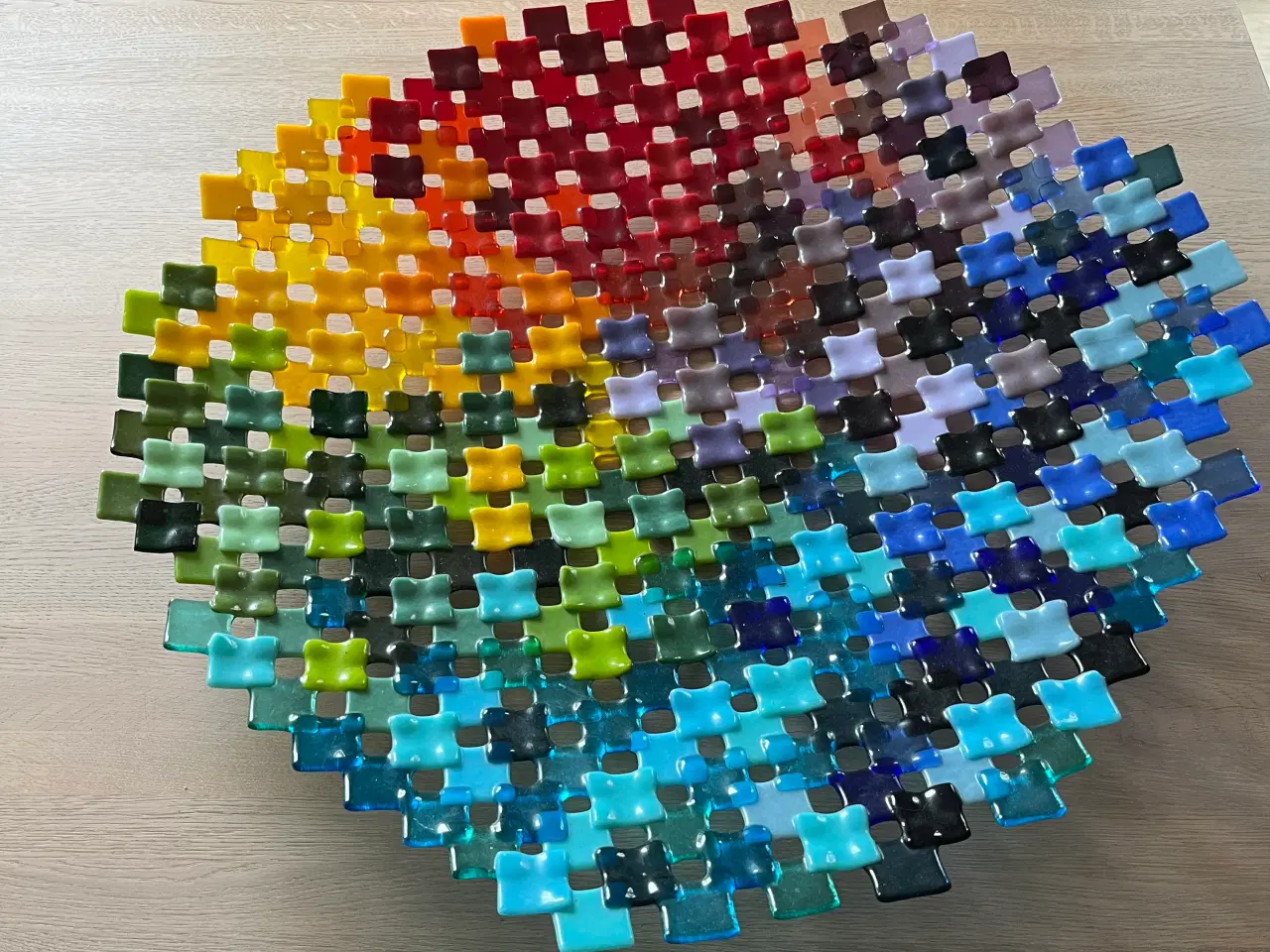 Billede 2 - Unikt bordfad designet og lavet af Rikke Pape