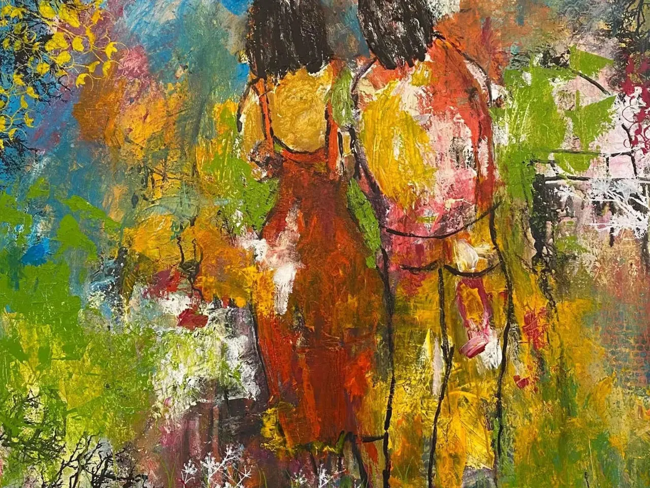 Billede 7 - Malerier forskellige motiver og str 