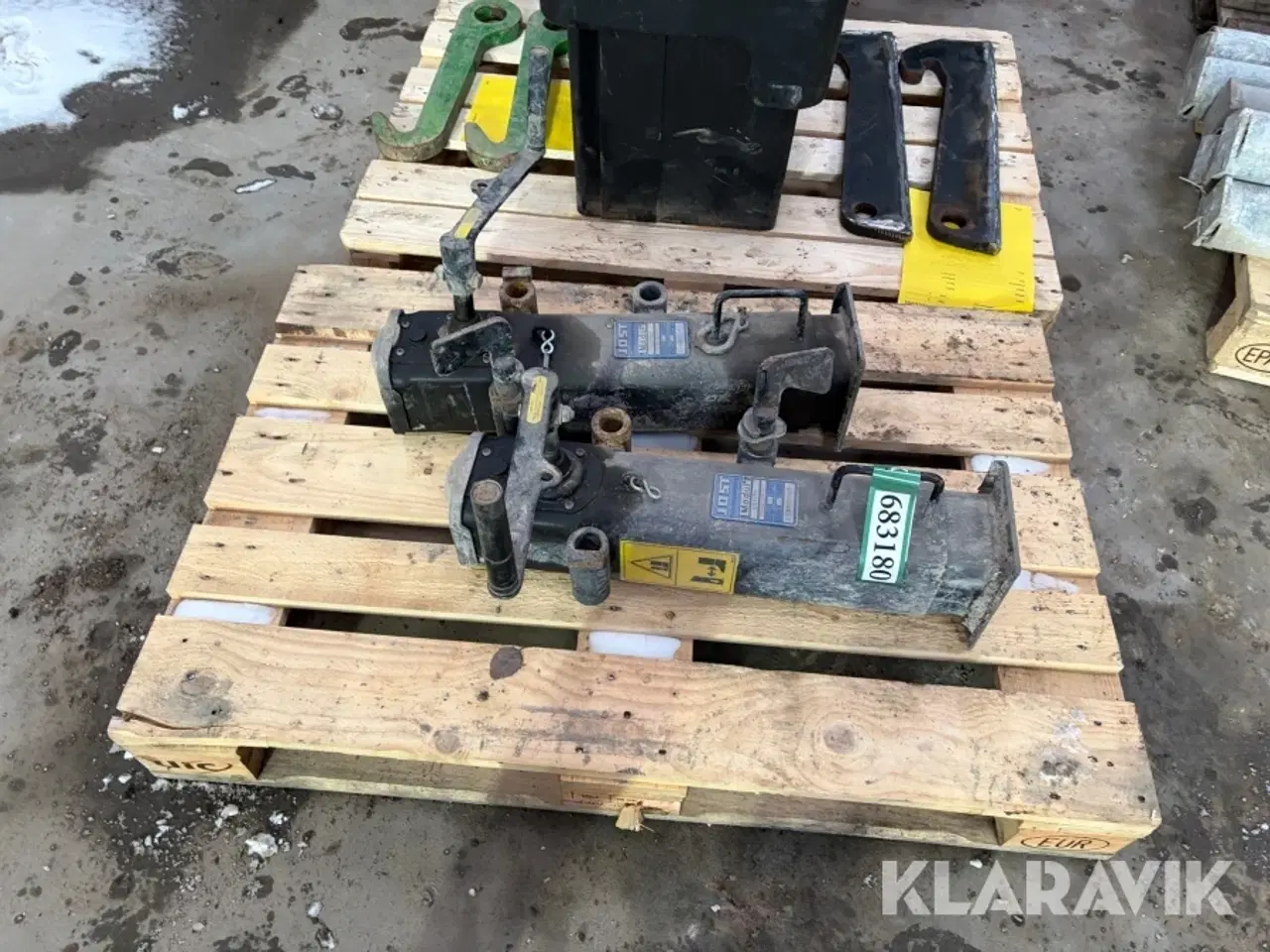 Billede 7 - Støtteben Jost CD1090 2 styk