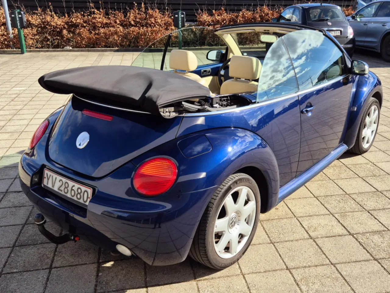 Billede 2 - Vw Beetle Cabriolet Nysynet pæn og velholdt 