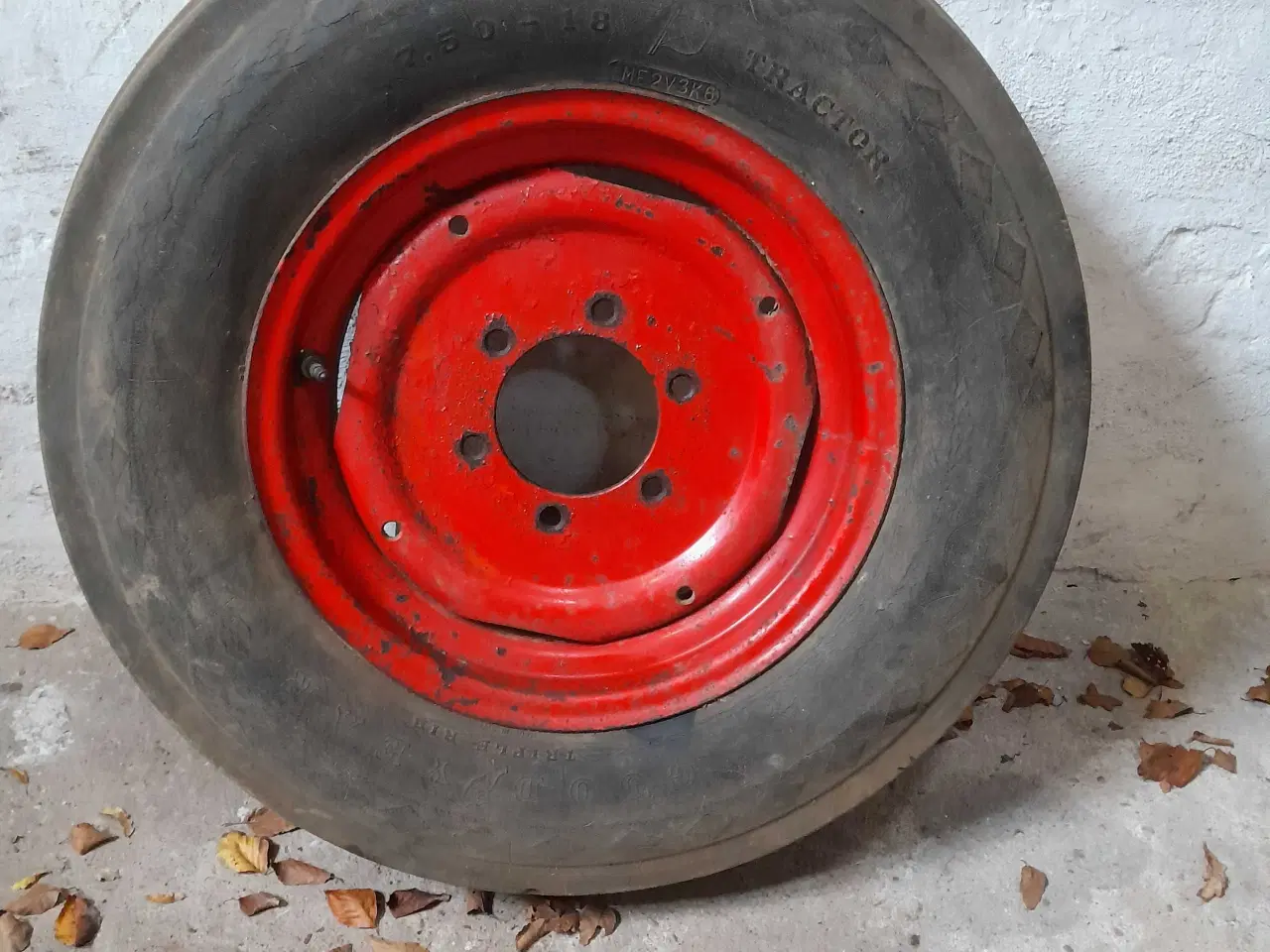 Billede 1 - Volvo T650 forhjul fælg,dæk og slange,komplet