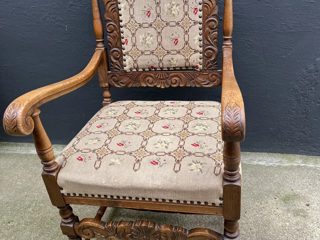 Billede 1 - Kongestol