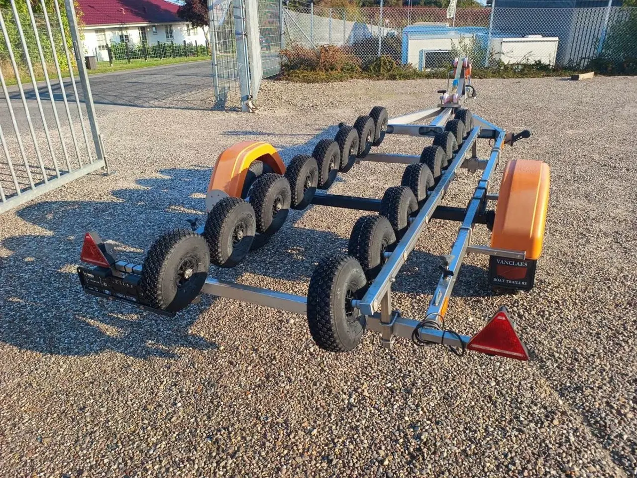 Billede 1 - TILBUD! Bådtrailer 750 Vanclaes - tiptrailer