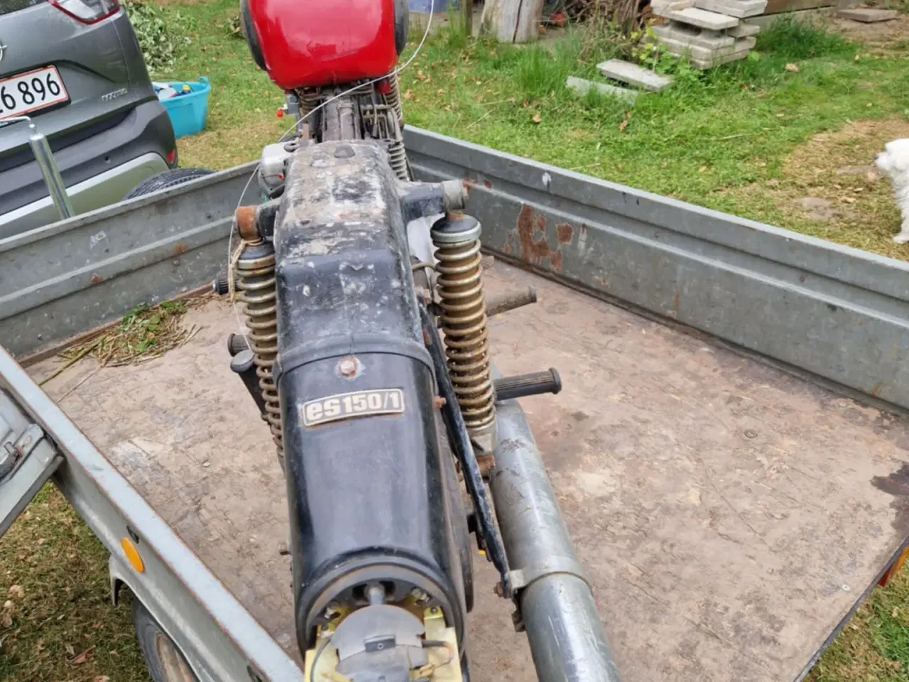 Billede 3 - MZ ES150 til reservedele eller i standsættelse