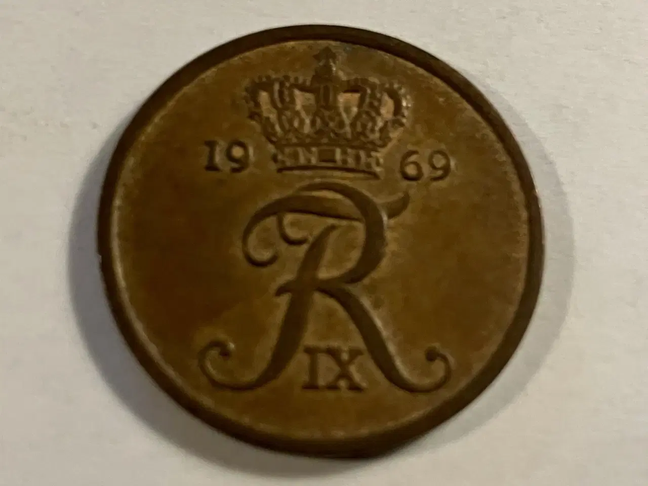 Billede 2 - 5 Øre 1969 Danmark
