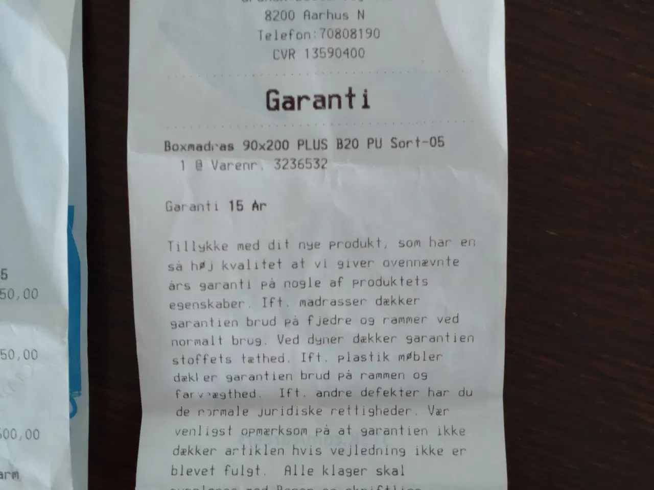 Billede 2 - Box madras 90 cm