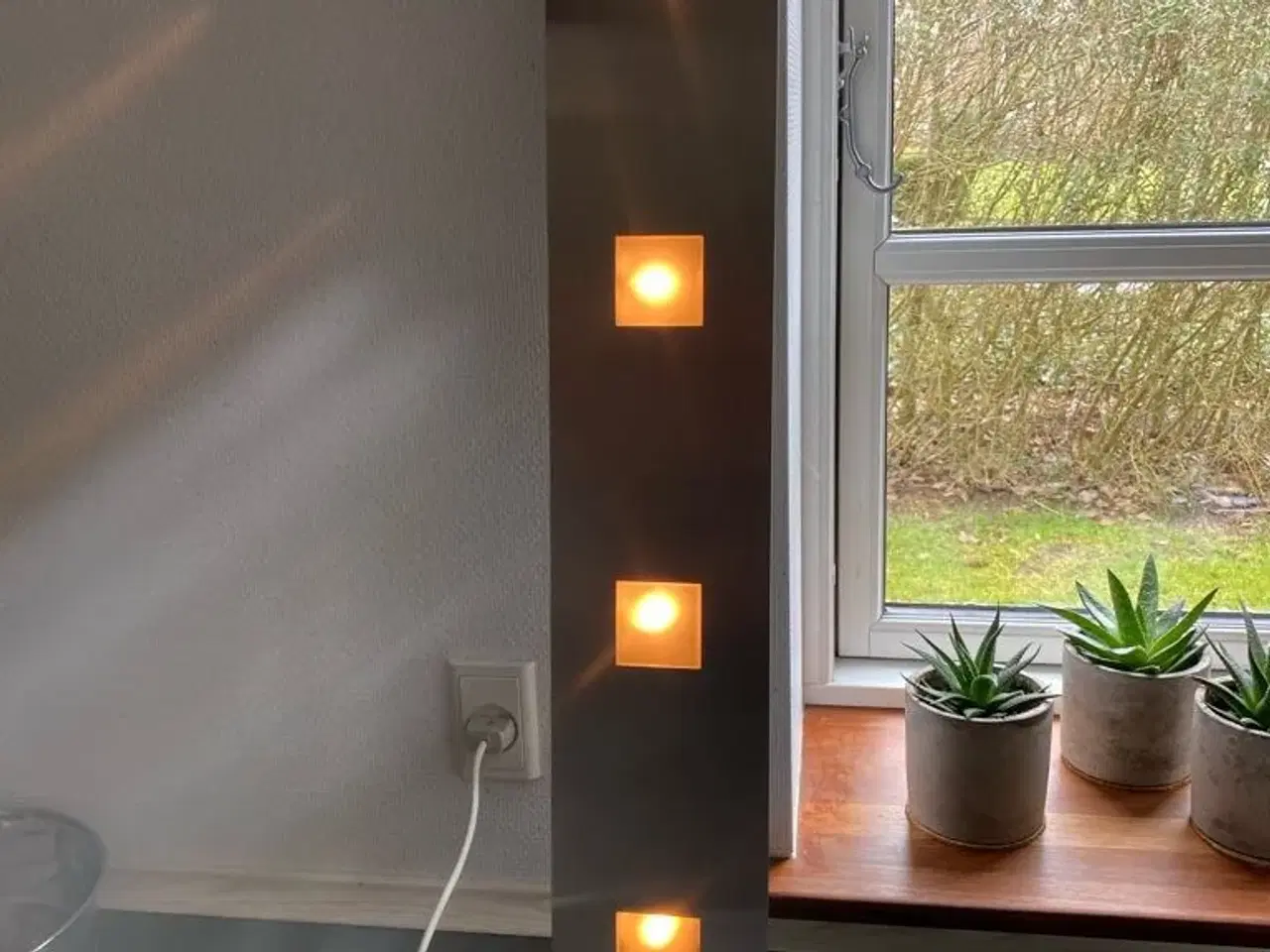 Billede 3 - Væg lampe med lysdæmper