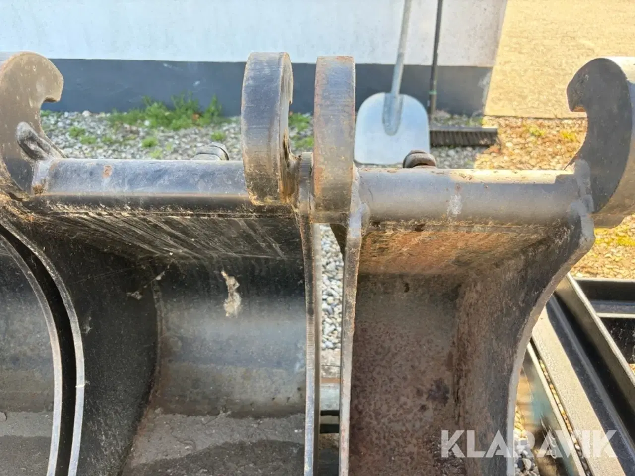 Billede 8 - Lerskovle Skive Maskinfabrik 20 cm 1 styk og 30 cm 3 styk til minigraver