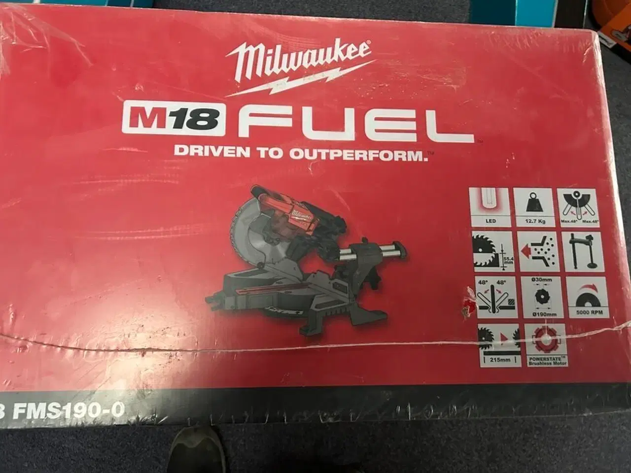 Billede 3 - MILWAUKEE Kap-/geringssav FMS190-0