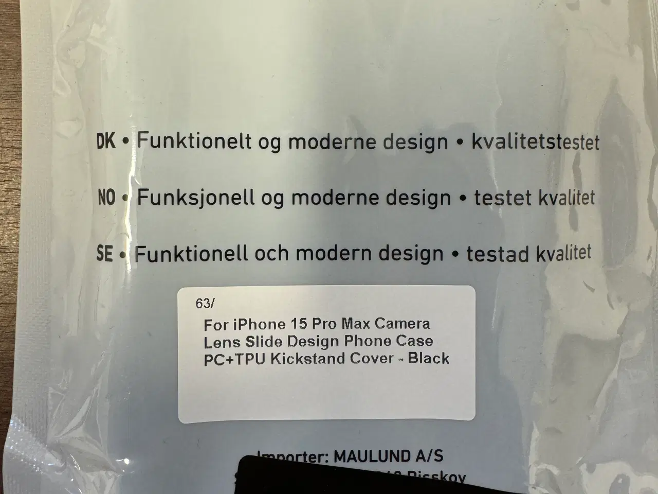 Billede 1 - Iphone 15 pro max