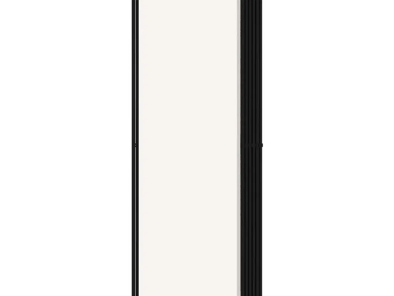 Billede 4 - 6-panels rumdeler 300 x 180 cm hvid