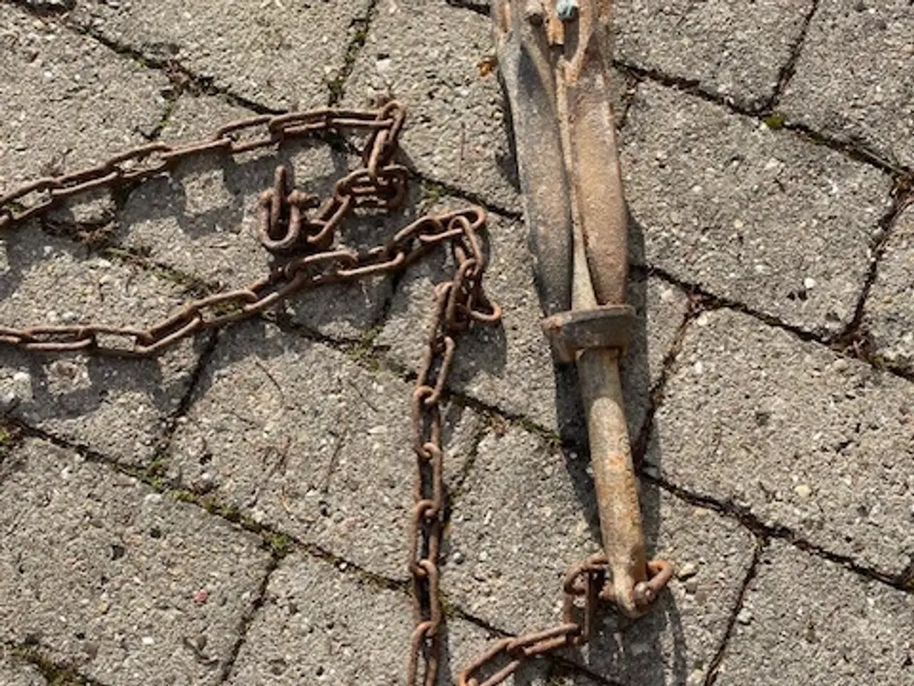 Billede 2 - Foldeanker med kæde