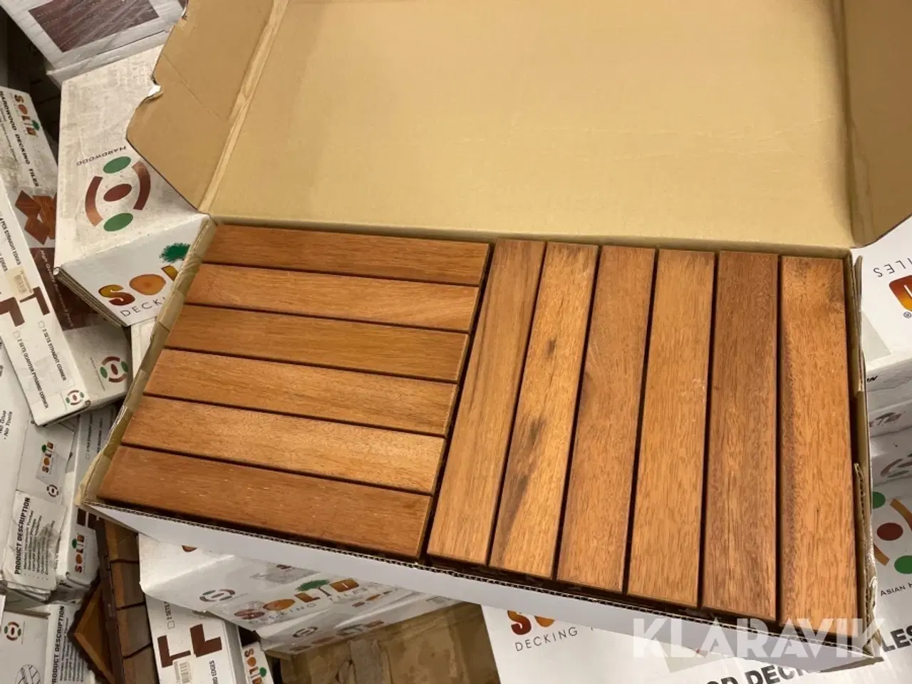 Billede 11 - Gulv Solid Hardwood Decking Tiles 300 kvm