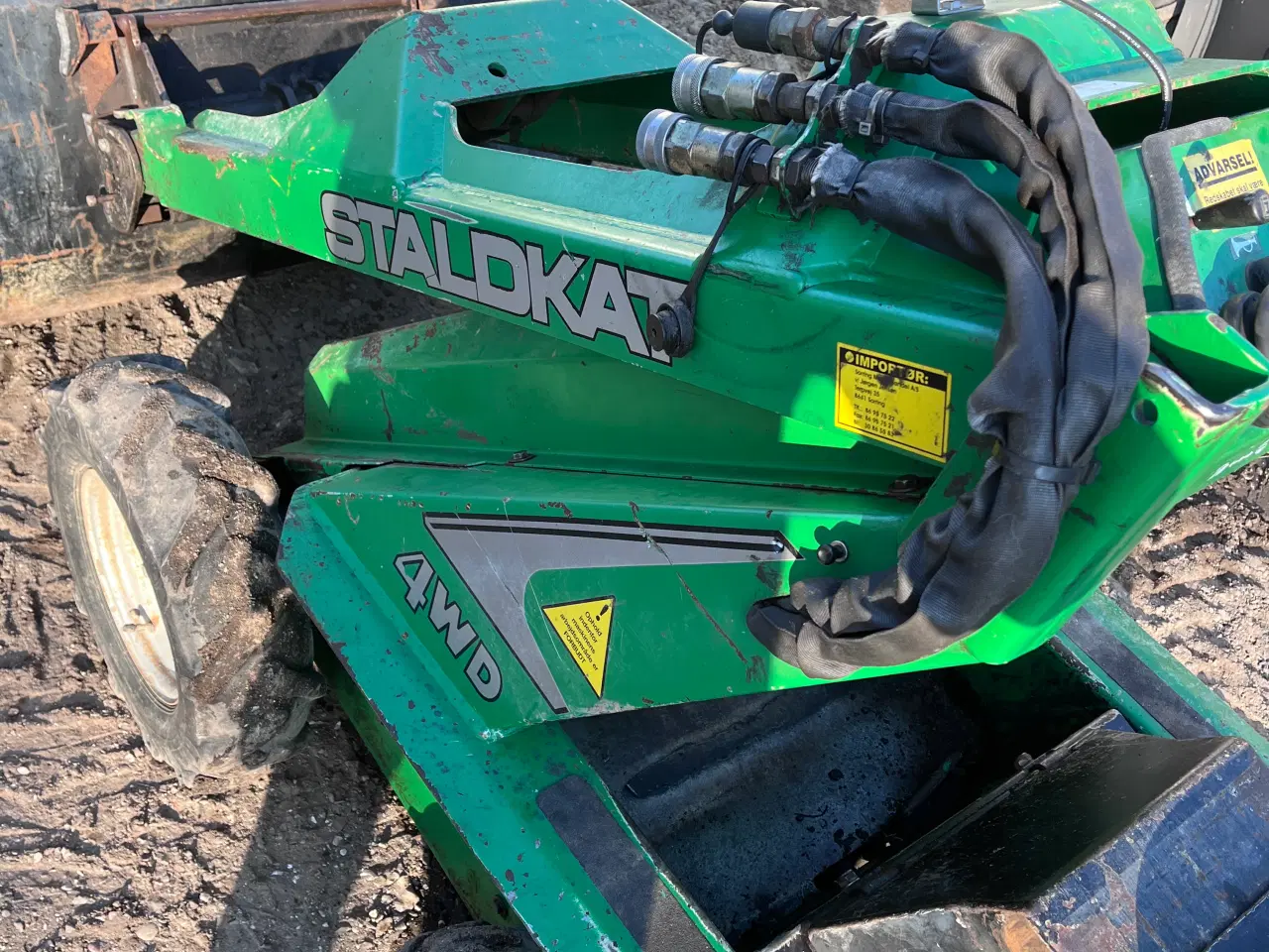 Billede 6 - Avant staldkat med redskaber 