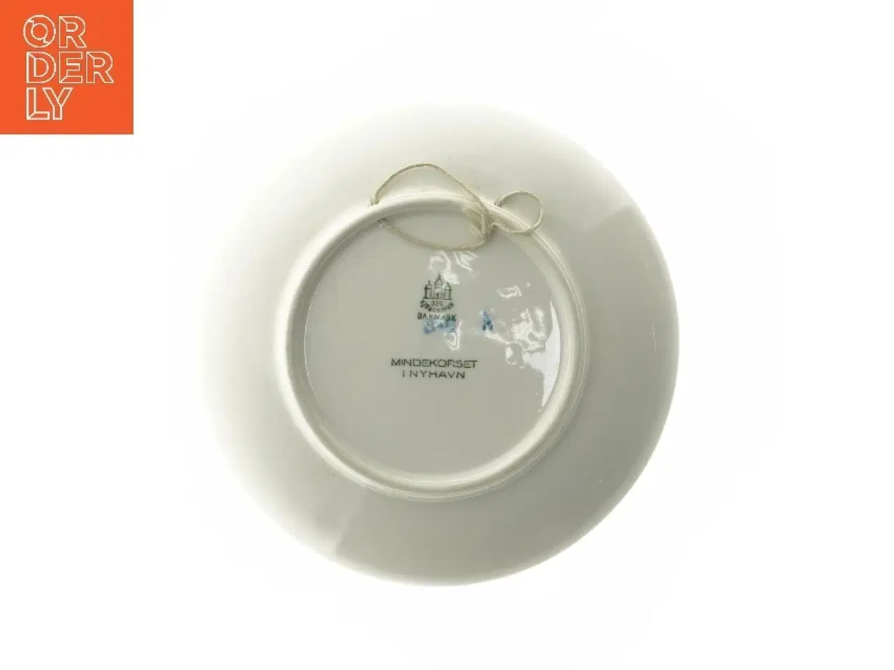 Billede 4 - Porcelænsplatte med vintermotiv fra B&G (str. Ø 18 cm)