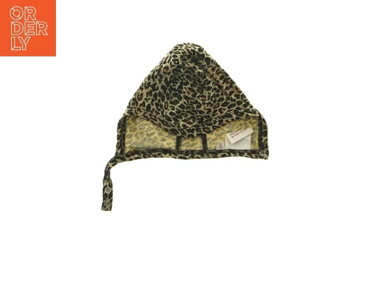 Billede 1 - Leopardmønstret hue til baby (str. Størrelse ikke angivet)