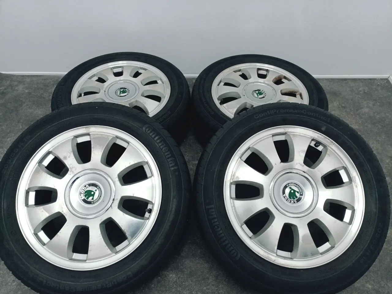 Billede 3 - 5x100 16" ET42 nav 57,1ø SKODA fælge