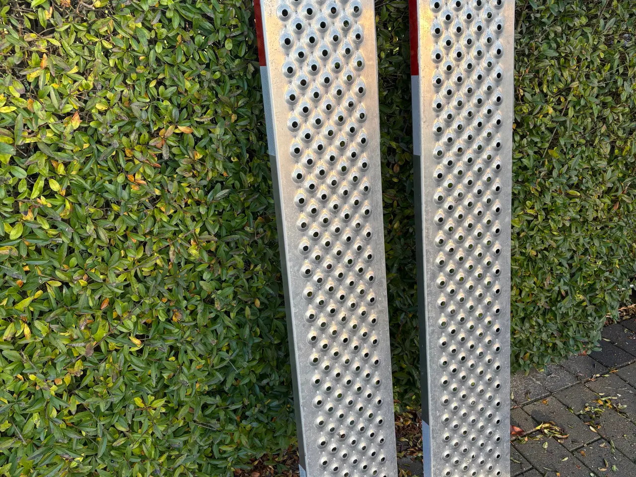 Billede 3 - Køre ramper til ATV/Plænetraktor til Alm. Trailer.