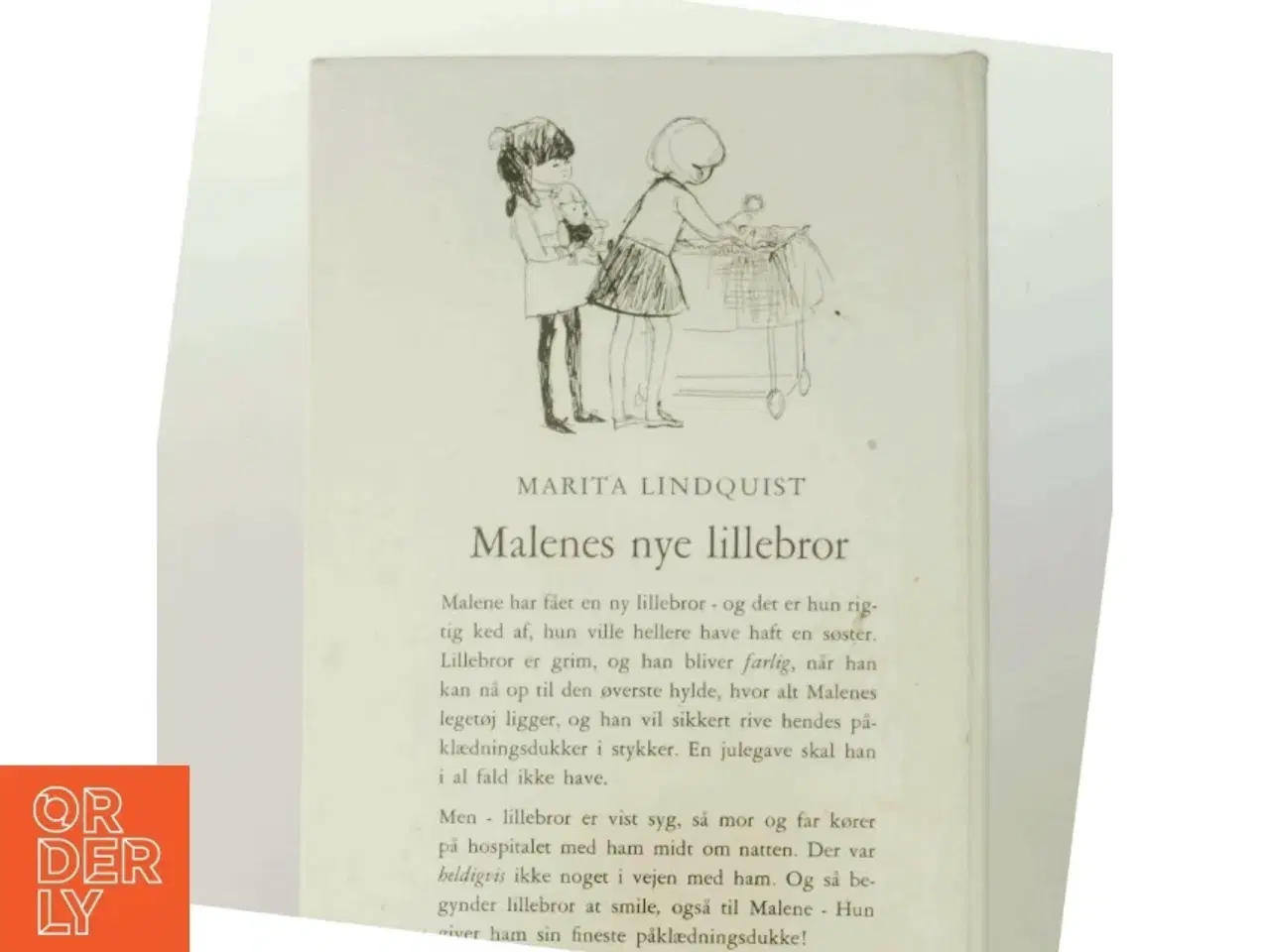 Billede 3 - Malenes nye lillebror af Marita Lindquist (Bog)