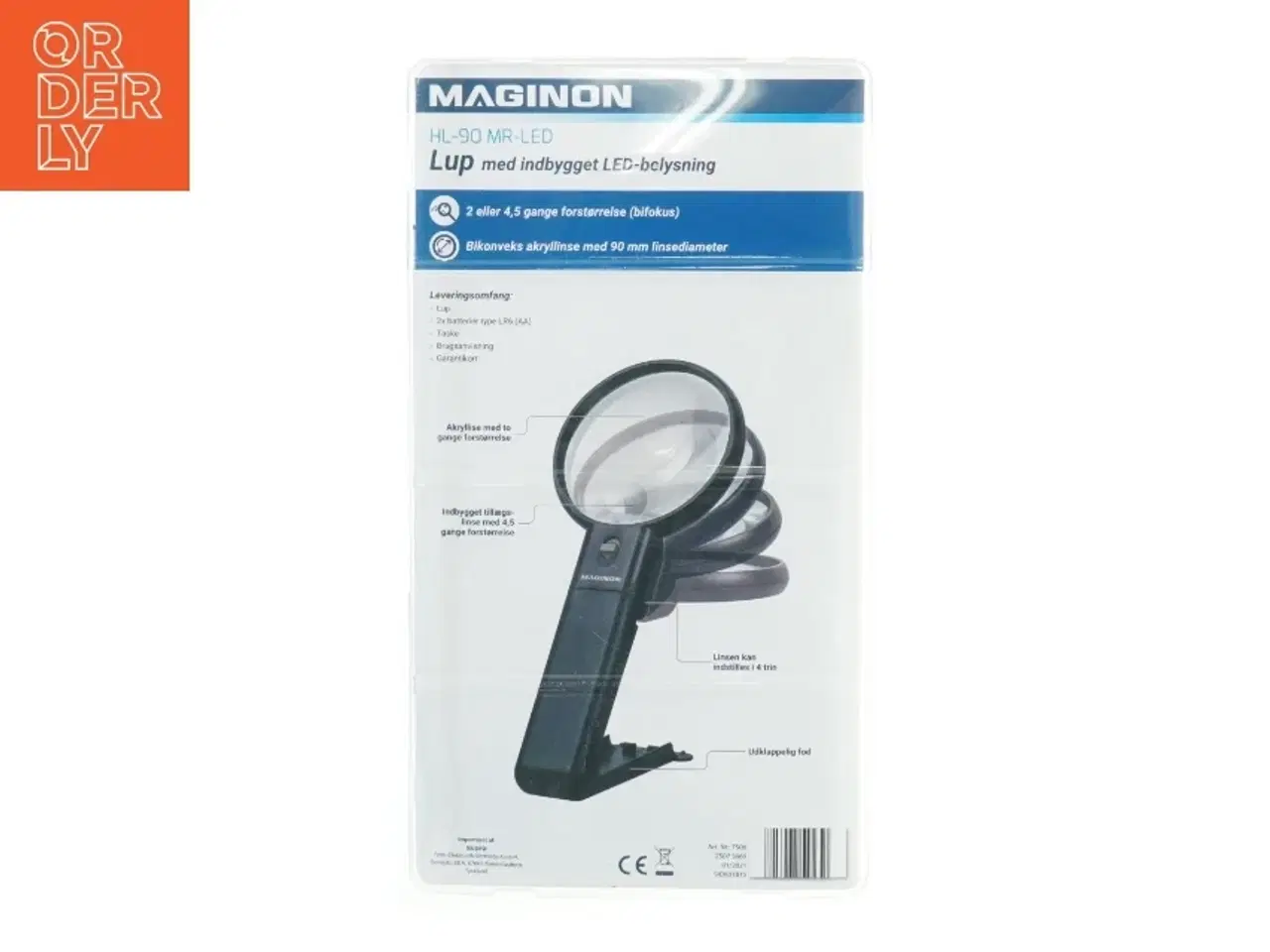 Billede 2 - Maginon lup med LED-lys fra Maginon (str. Længde. 23 cm)