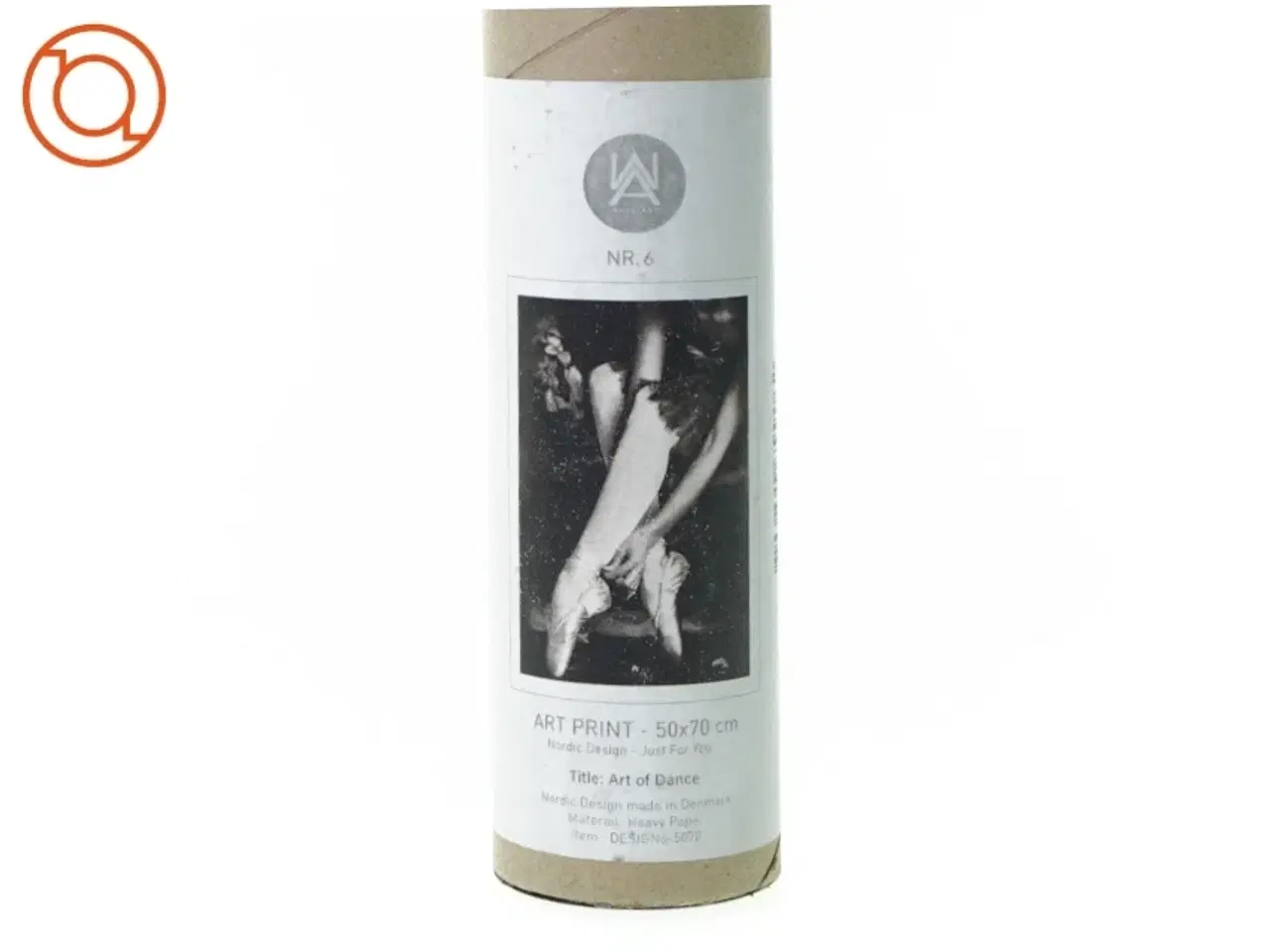 Billede 1 - ny Plakat art of dance fra Nordic Design (str. 50 x 70 cm)