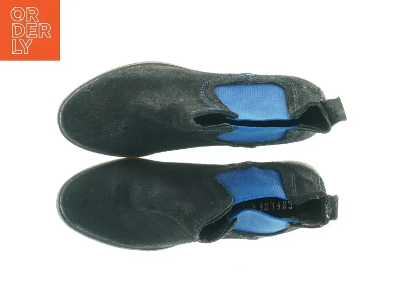 Billede 5 - Sorte chelsea-støvler i ruskind fra Chelsea Crew (str. 37)