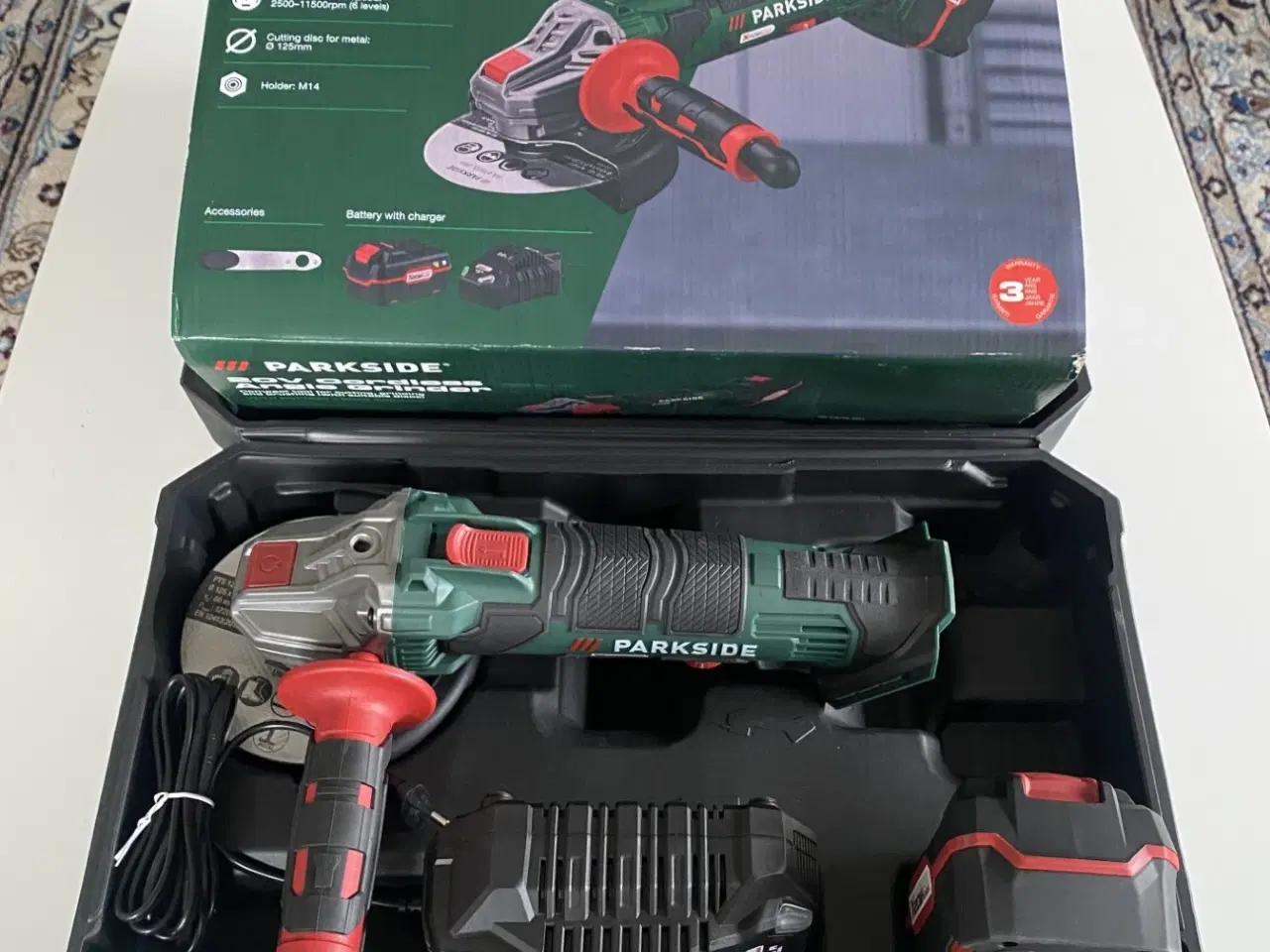 Billede 12 - Akku vinkelsliber Flex PWSA 20-Li D4 inkl. batteri