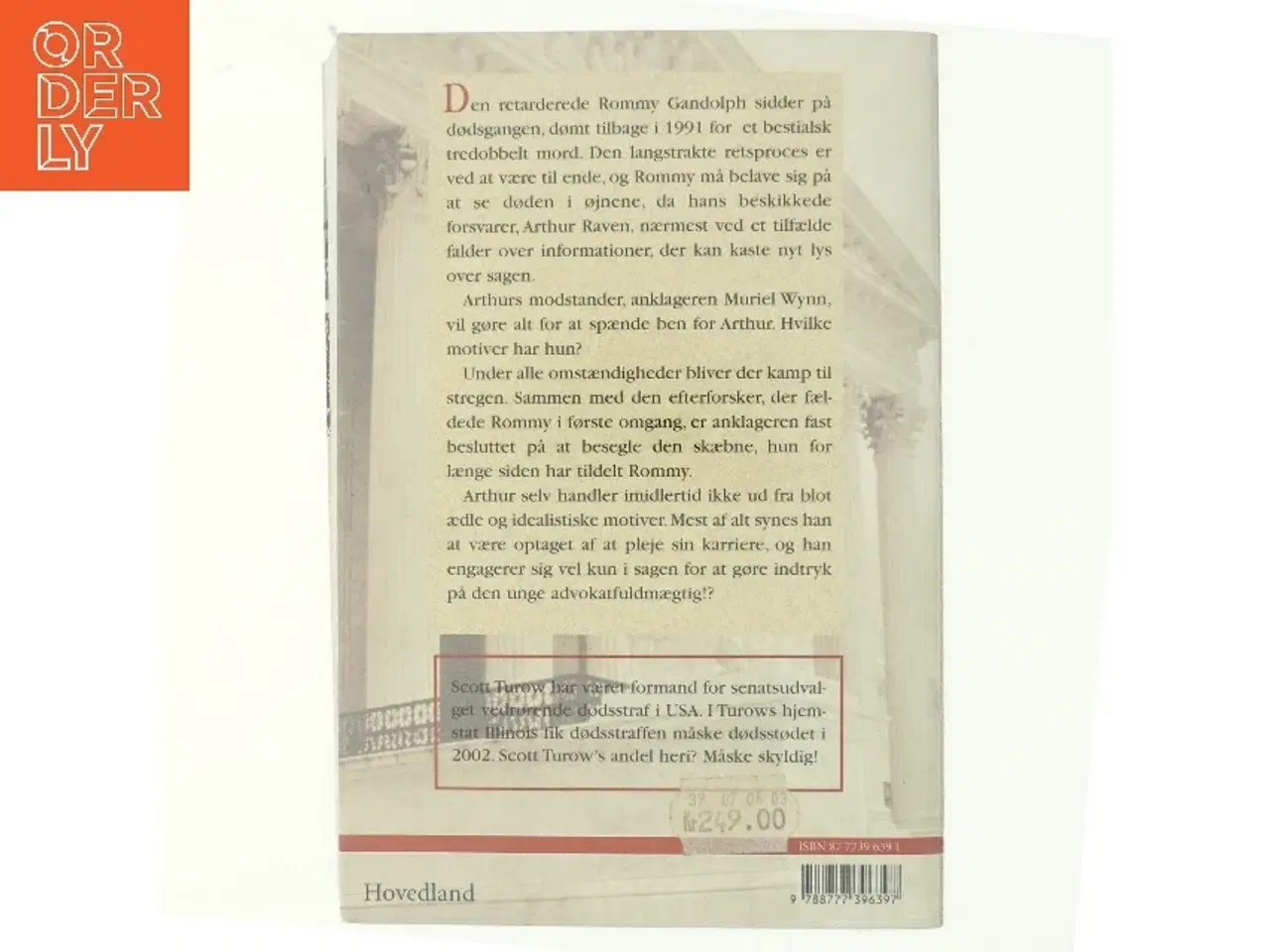 Billede 3 - Sidste appel : roman af Scott Turow (Bog)