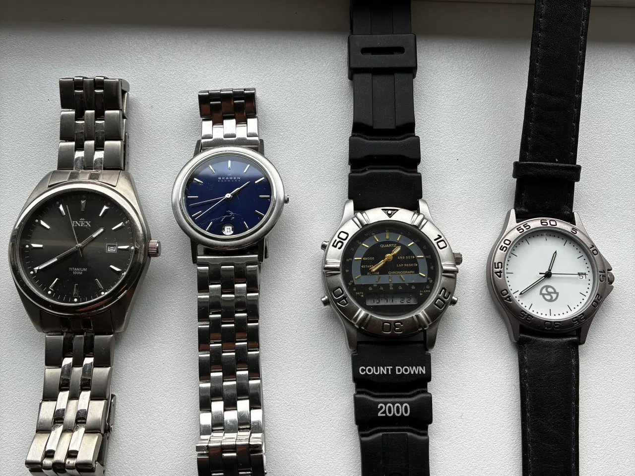 Billede 1 - (NY PRIS) 4 stk. armbåndsure (Samlet pris)