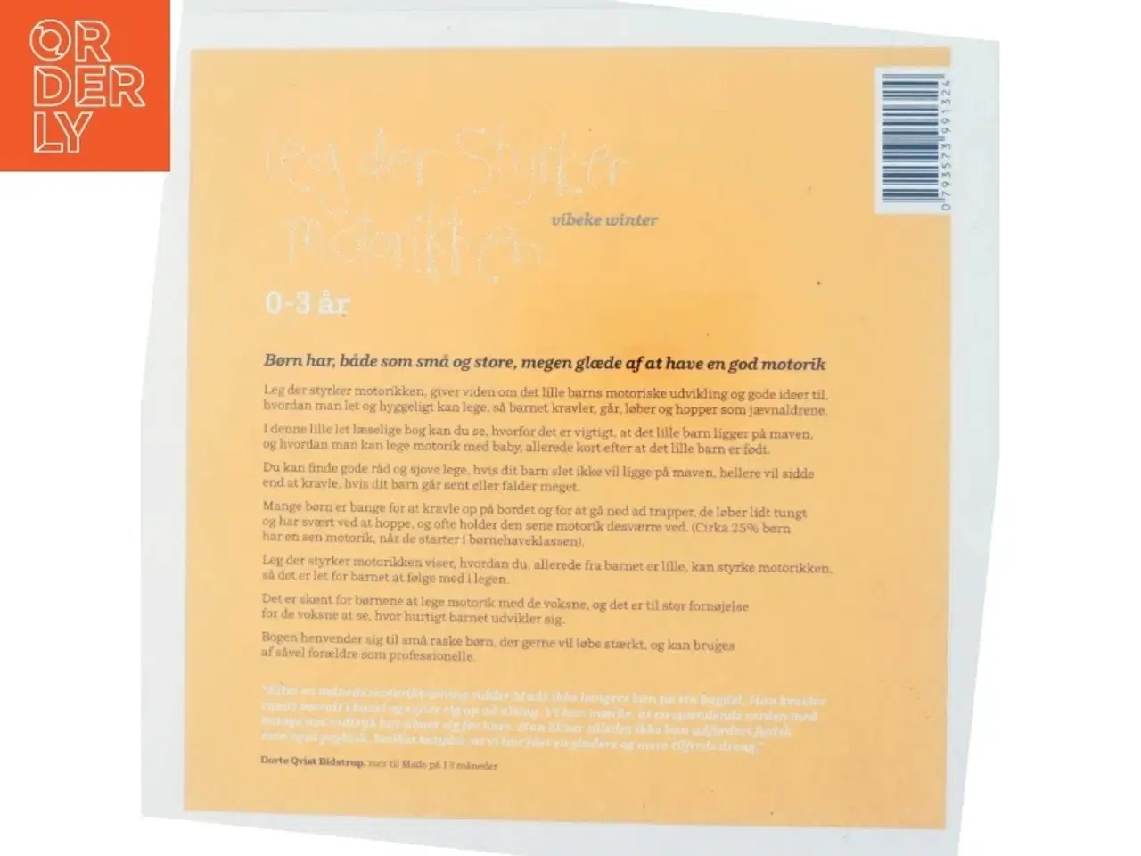 Billede 3 - Bog om motorisk udvikling for småbørn