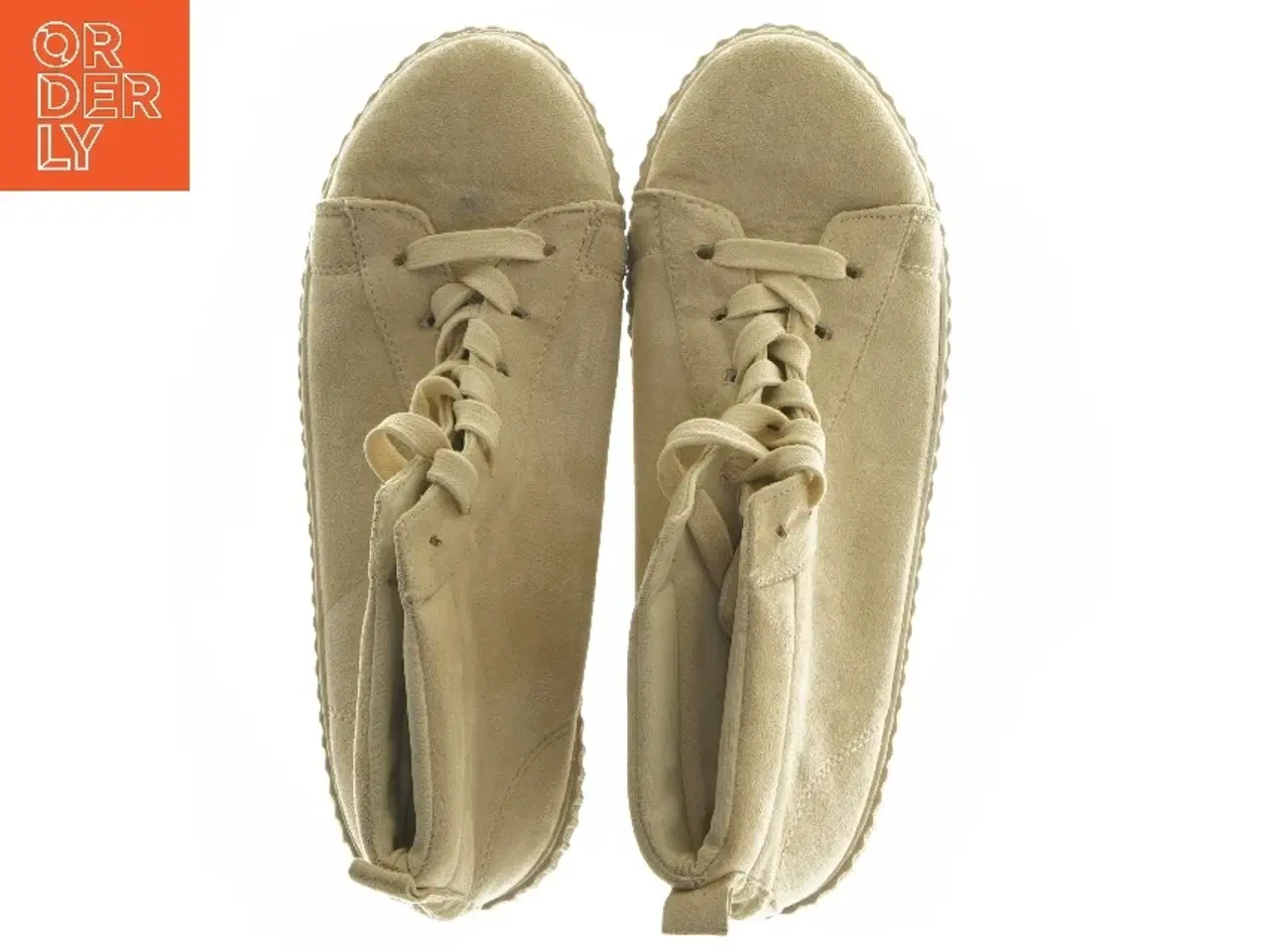 Billede 5 - Beige høje sneakers i størrelse 39 (str. 39 )
