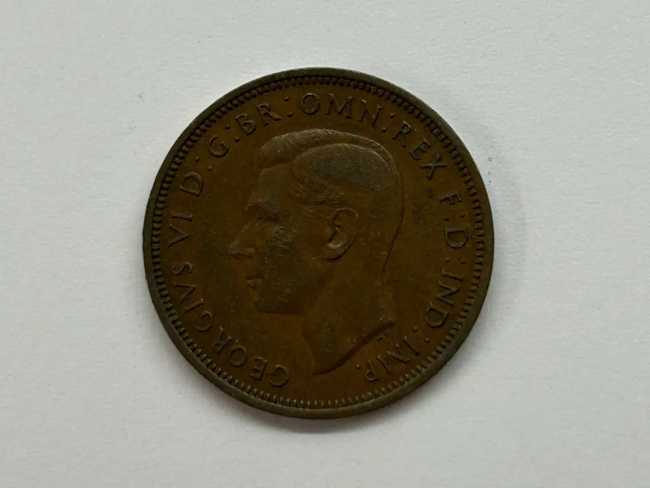 Billede 2 - Half Penny 1941 England