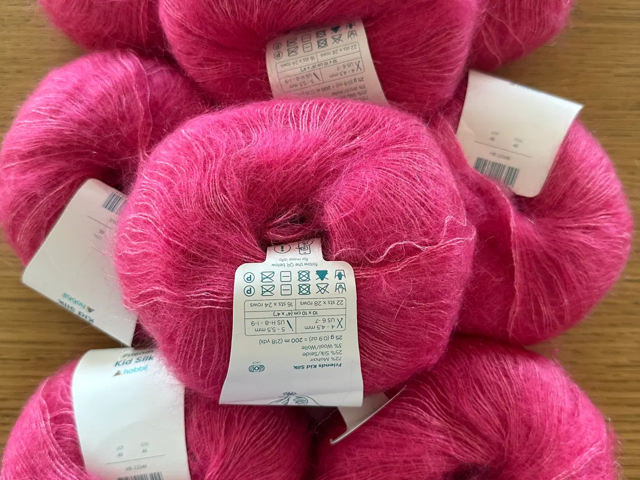 Billede 1 - 200 g. Kid Silk. Røgfrit 