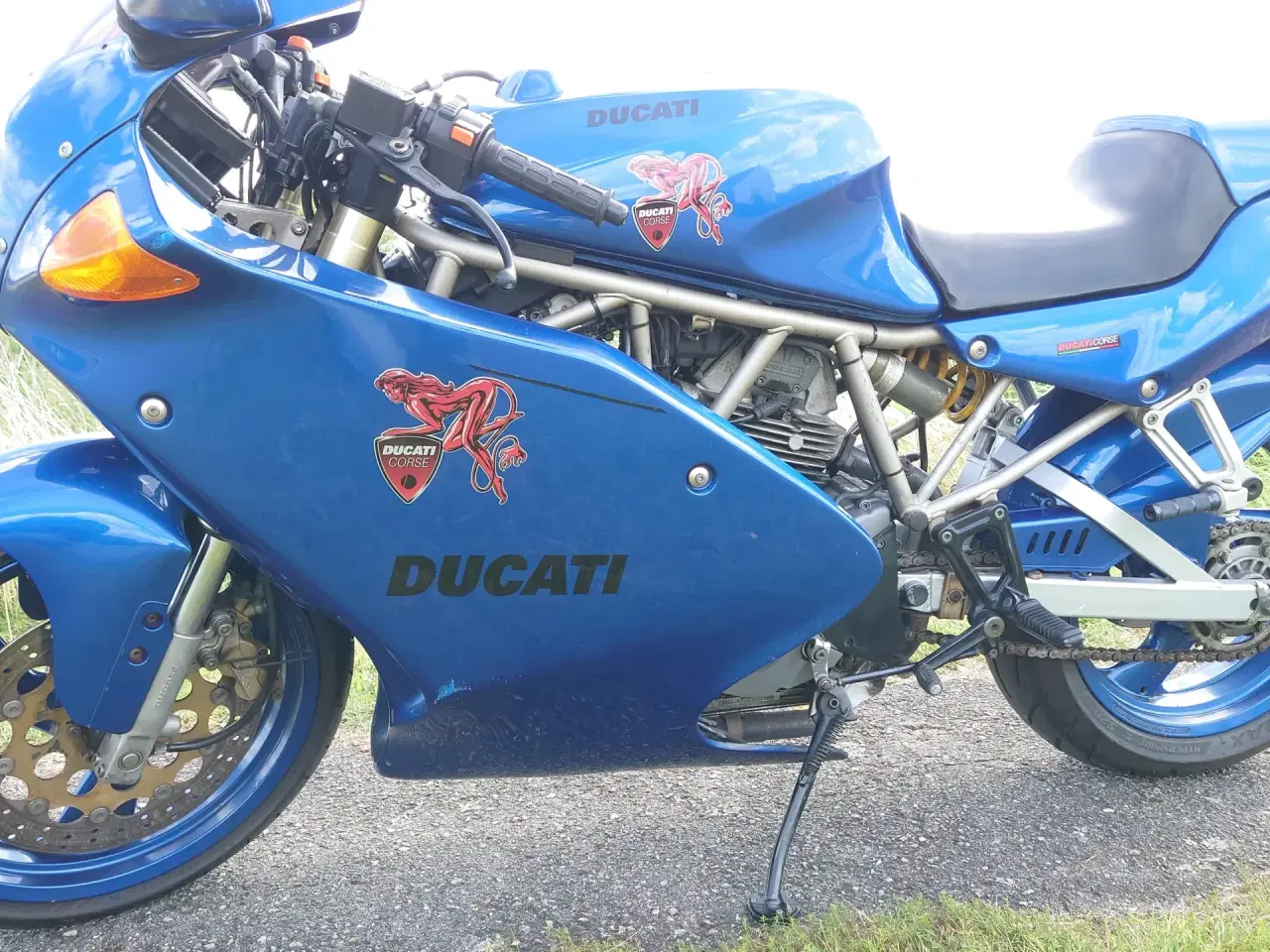 Billede 5 - Ducati 600 Super Sport Sælges Synet m/ Nummerplade