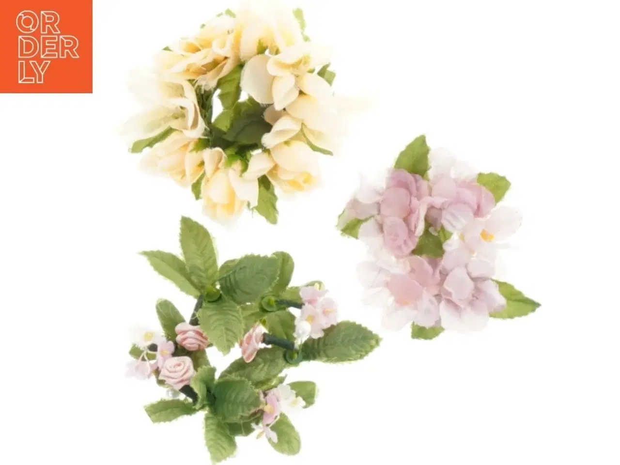 Billede 1 - Kunstige blomster dekoration (str. 7x3 cm)