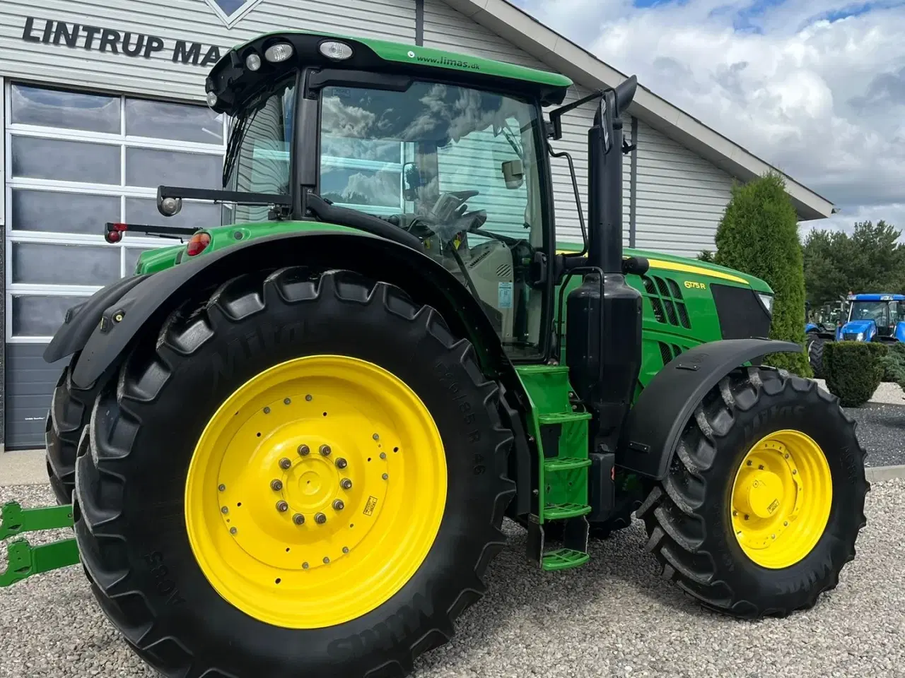 Billede 13 - John Deere 6175R Med frontlift og frontPTO samt luft anlæg