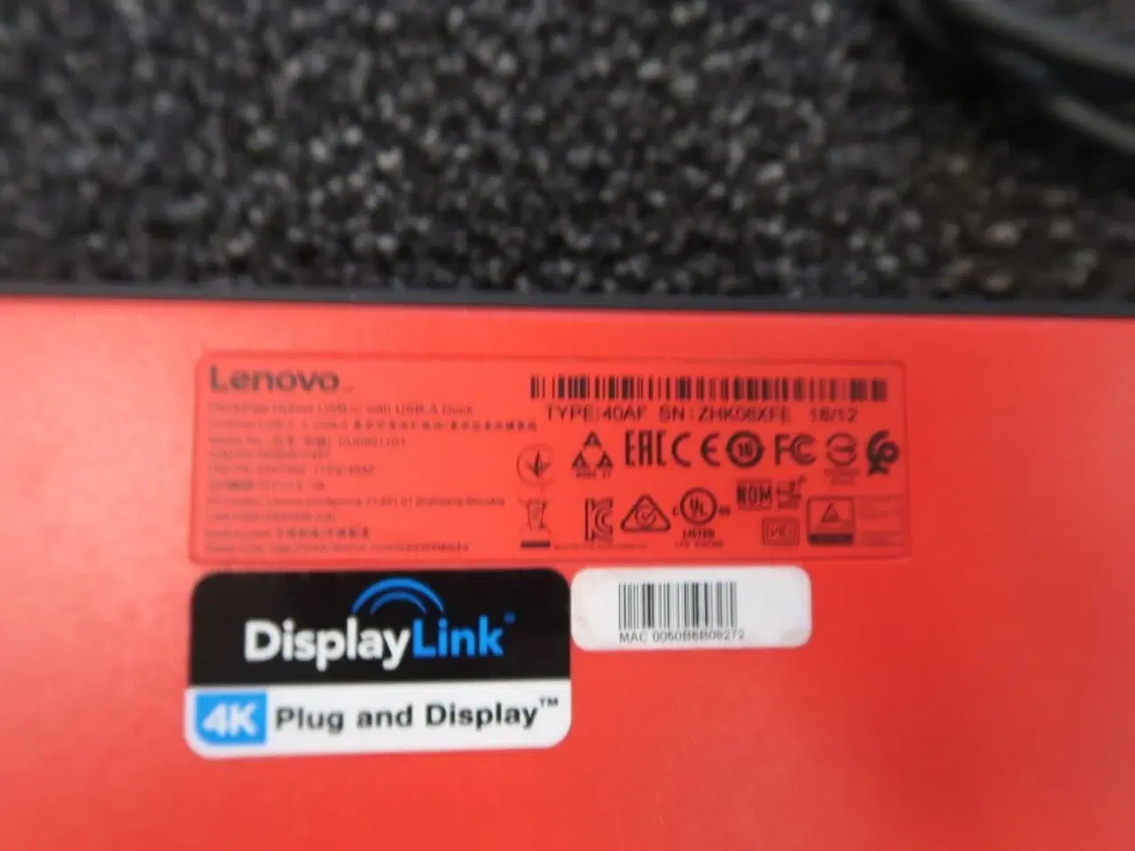Billede 2 - Lenovo ThinkPad Hybrid USB-C Dock