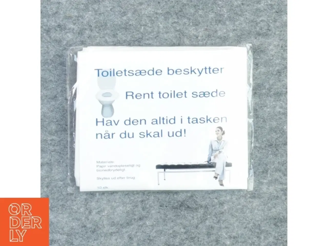 Billede 1 - Toiletsæde beskytter fra Nemt Og Rent (str. 13 x 10 cm)