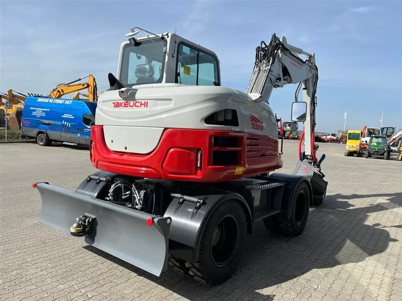 Billede 4 - Takeuchi TB395W Rototilt, led lys, centralsmøring, 3 skovle NY