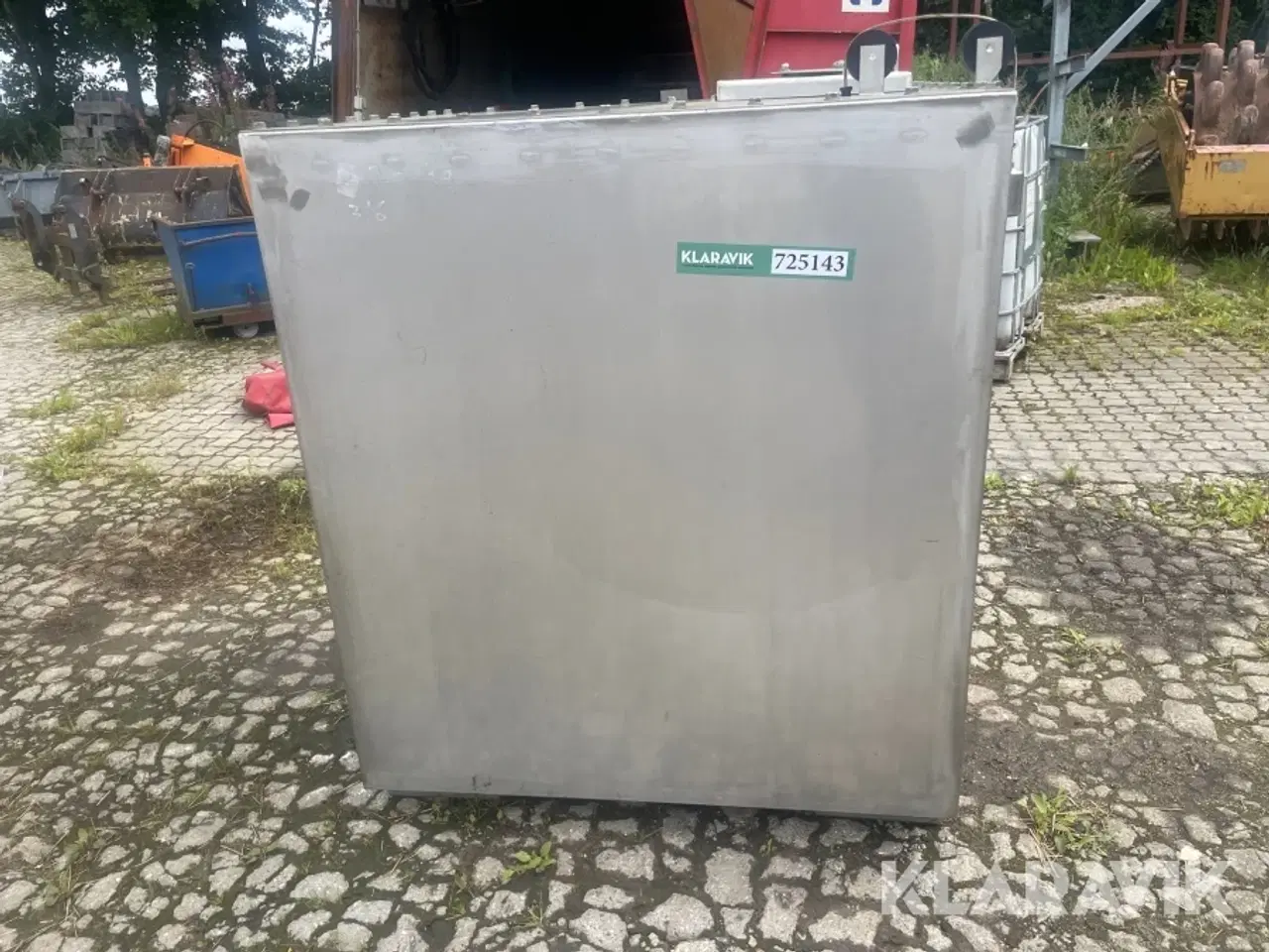 Billede 4 - Tank i rustfrit stål