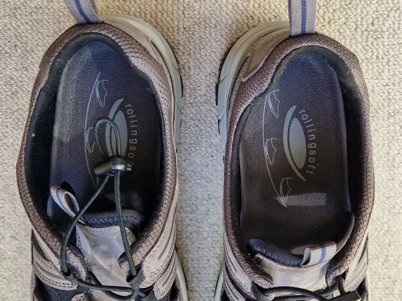 Billede 2 - Nye Rollingsoft herre - Grå sneakers med elastik