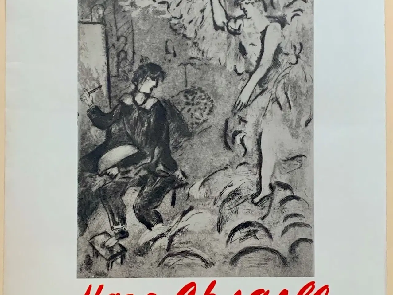 Billede 1 - Chagall, original litografisk plakat