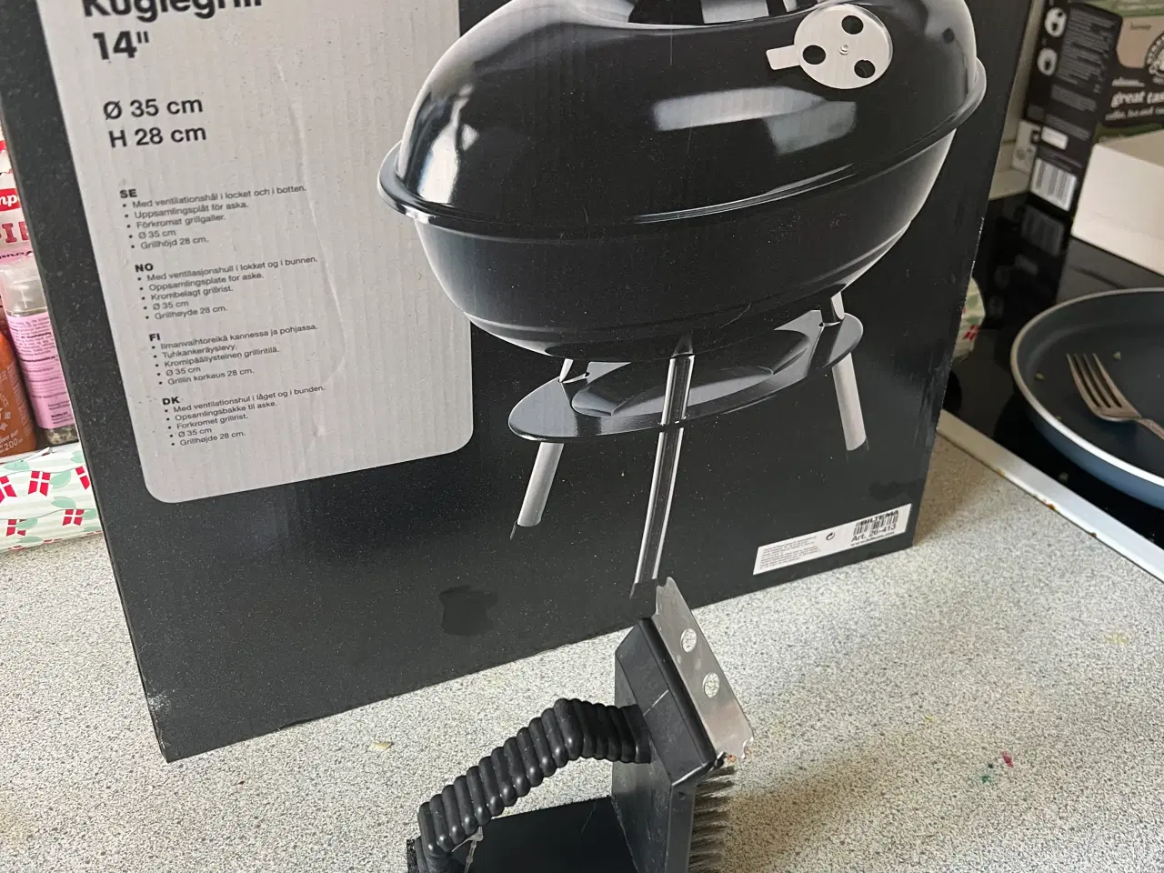 Billede 1 - Grill + renser til grill