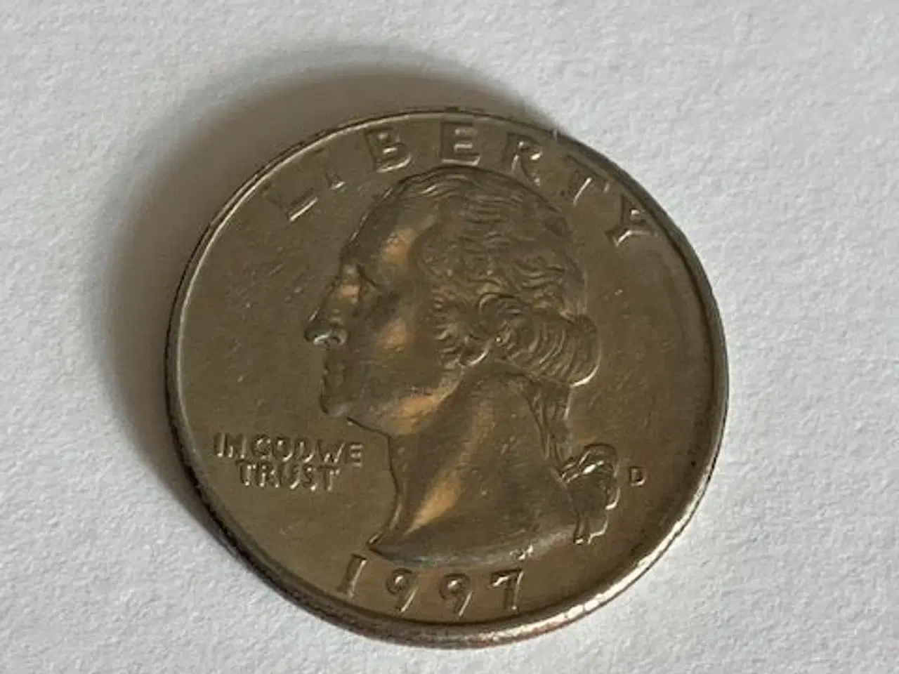 Billede 1 - Quarter Dollar 1997 USA