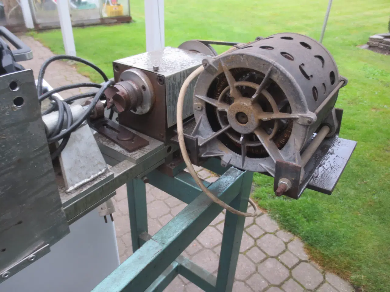 Billede 6 - 1 stk Drejebænk med 220 volts motor